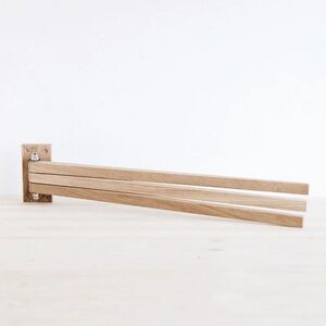 Oak Towel Drying Rack